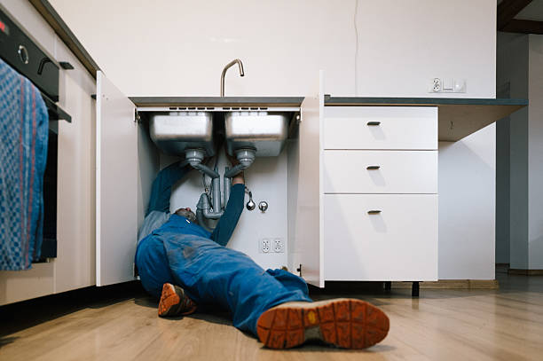 Professional Drain Cleaning technician working in Marysville, IN